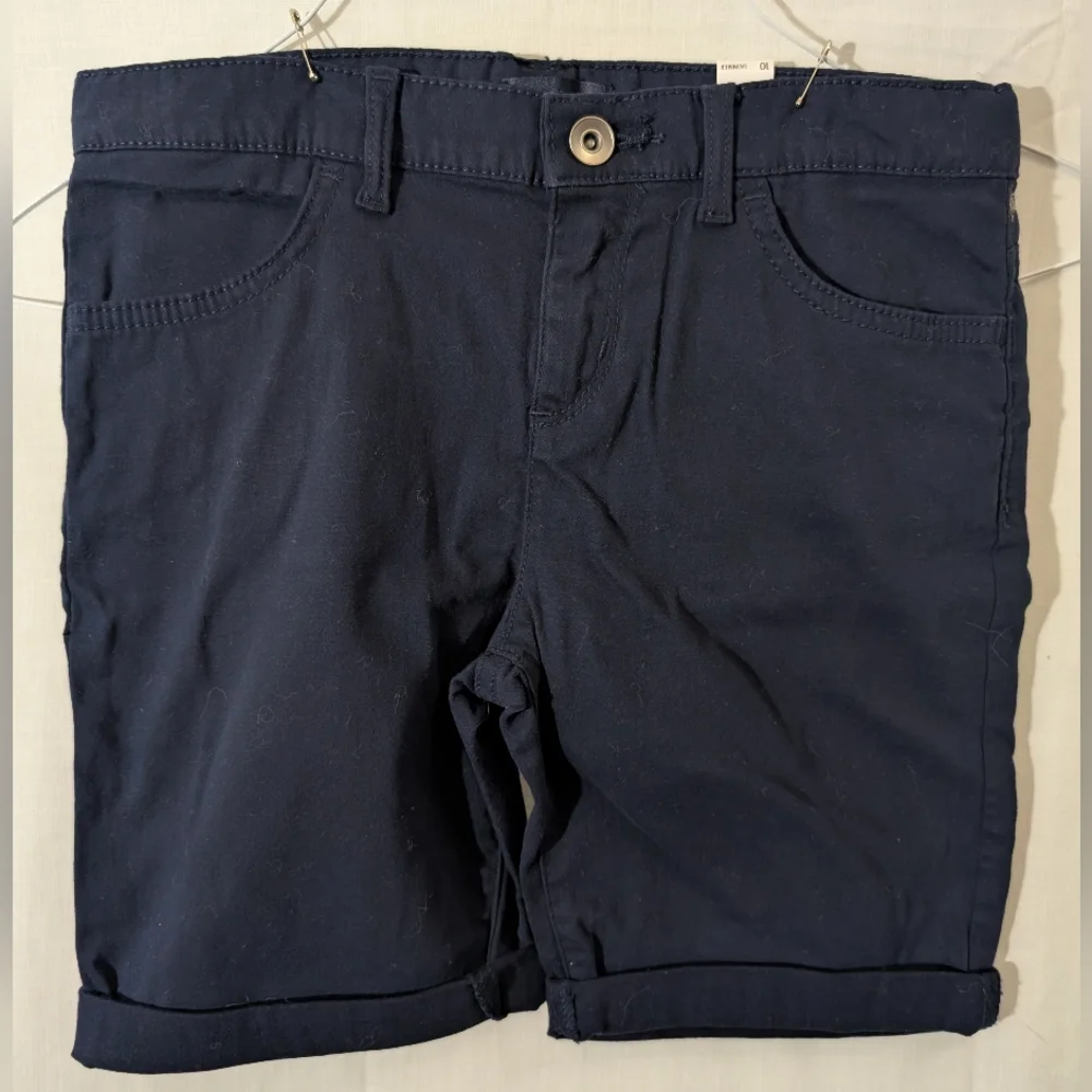 NWT Children's Place Navy Blue Skimmer Shorts, Size 10